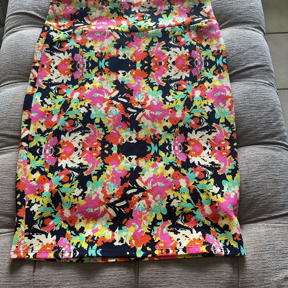 Floral Pencil Skirt